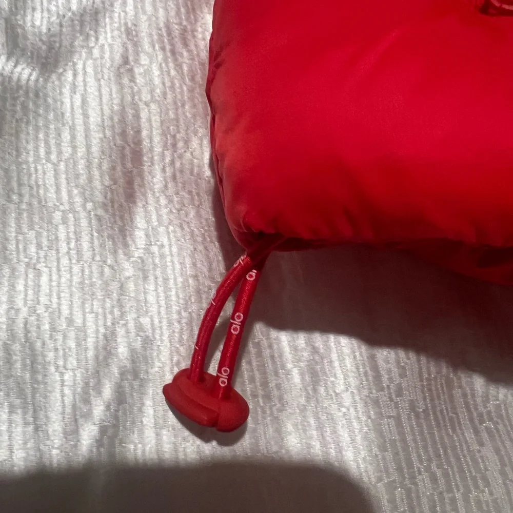 ALO Yoga Red Puffer Jacket